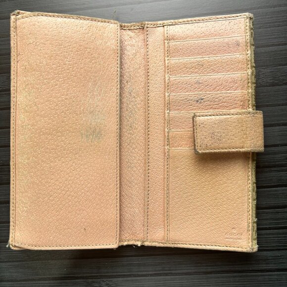 Gucci Long Wallet W Hook GG Canvas Authentic|Used - Picture 3 of 6